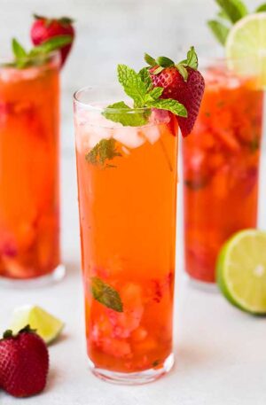 Strawberry Lime Smoothie